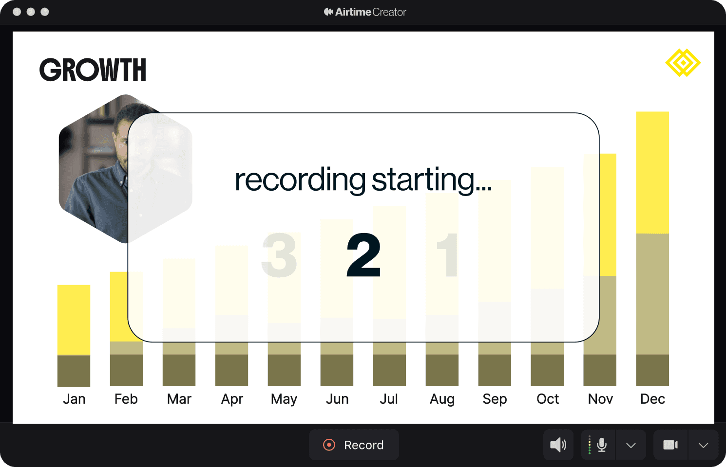 Starting a recording