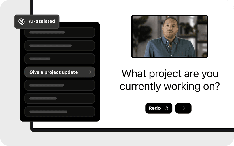 Showing script assistant