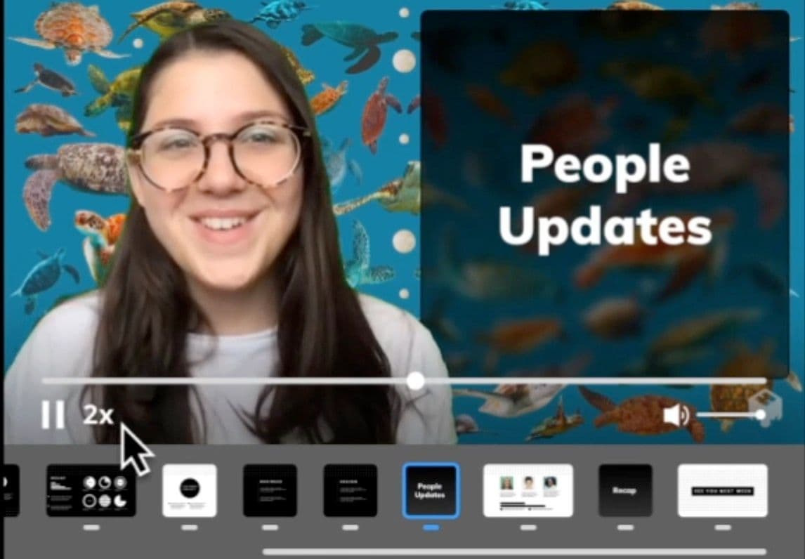People update video